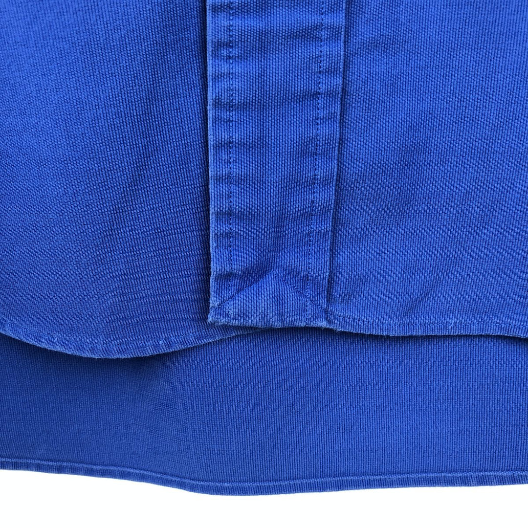 Ralph Lauren BLAKE long sleeve button down shirt, men's size L cotton blue type Vintage Second Hand