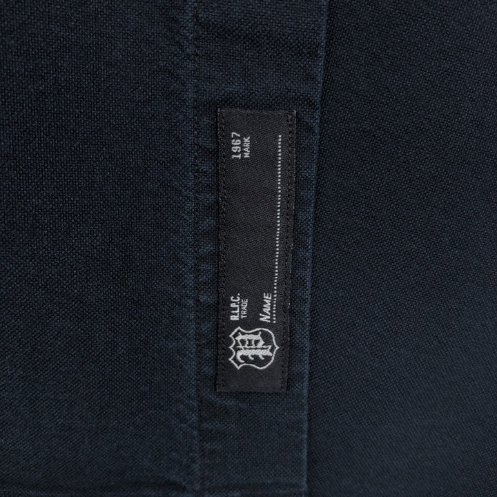 Ralph Lauren long sleeve button down shirt, men's XL size cotton black type Vintage Second Hand