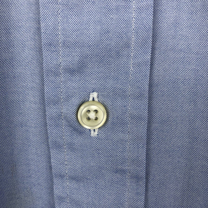 Ralph Lauren Classic Fit Long Sleeve Button Down Shirt Men's XL cotton blue type Vintage Second Hand