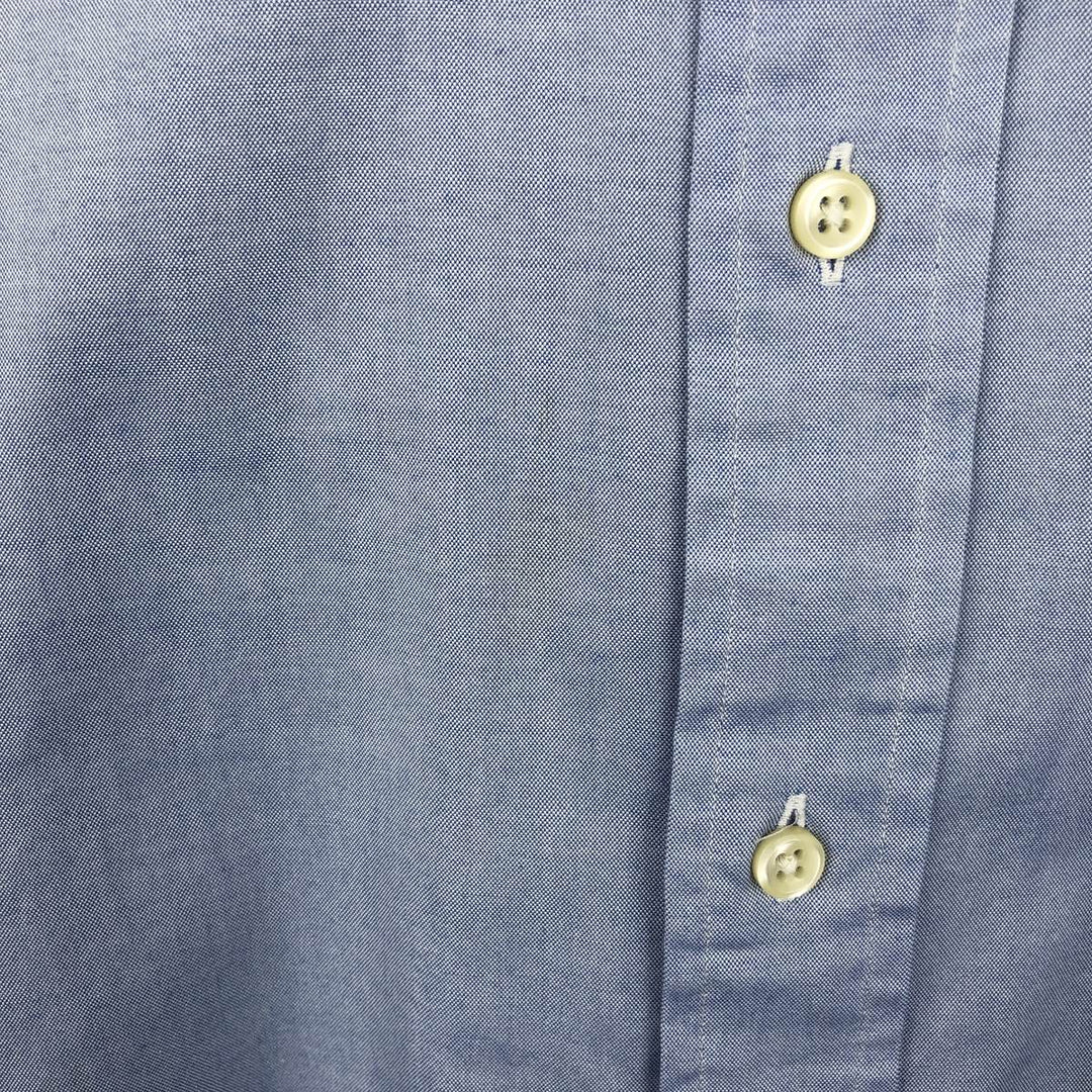 Ralph Lauren Classic Fit Long Sleeve Button Down Shirt Men's XL cotton blue type Vintage Second Hand