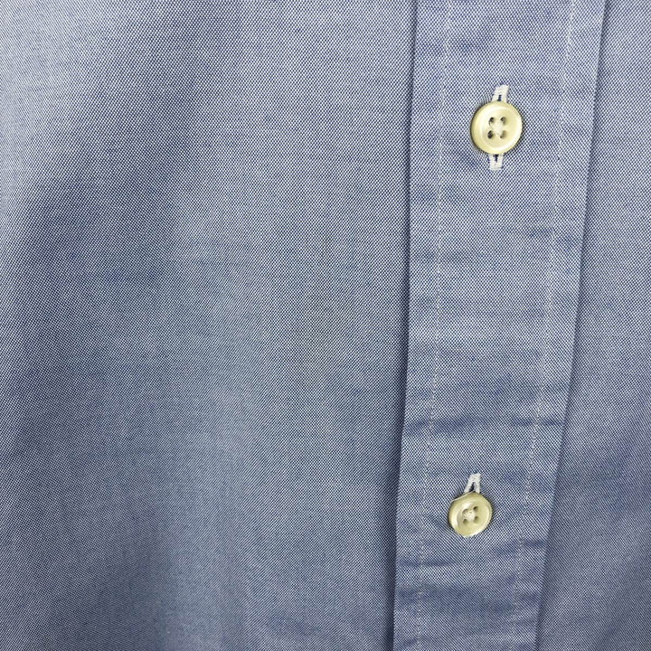 Ralph Lauren Classic Fit Long Sleeve Button Down Shirt Men's XL cotton blue type Vintage Second Hand
