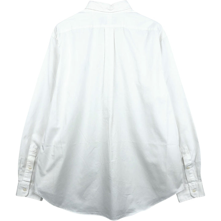 Ralph Lauren Classic Fit Long Sleeve Button Down Shirt Men's XL cotton white type Vintage Second Hand