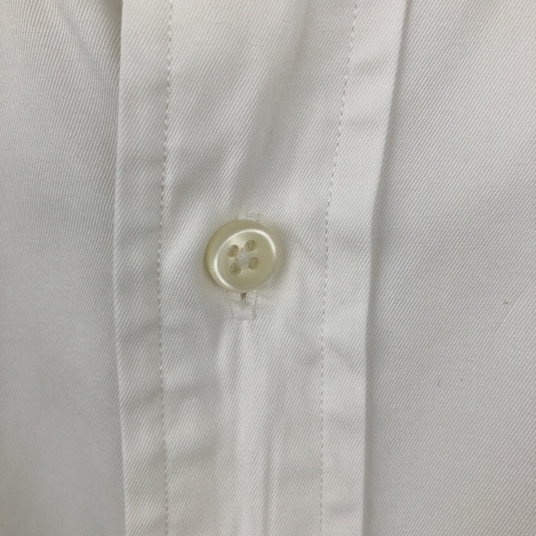 Ralph Lauren Classic Fit Long Sleeve Button Down Shirt Men's XL cotton white type Vintage Second Hand