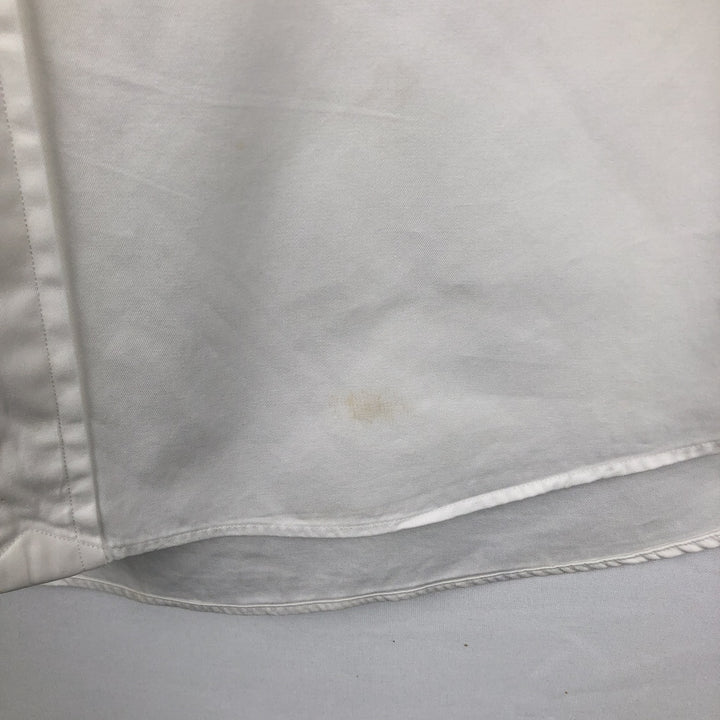 Ralph Lauren Classic Fit Long Sleeve Button Down Shirt Men's XL cotton white type Vintage Second Hand