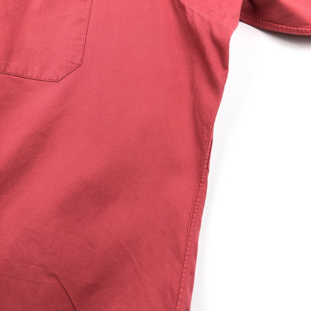 Ralph Lauren POLO by Ralph Lauren long sleeve cotton shirt, men's XL size cotton red type Vintage Second Hand