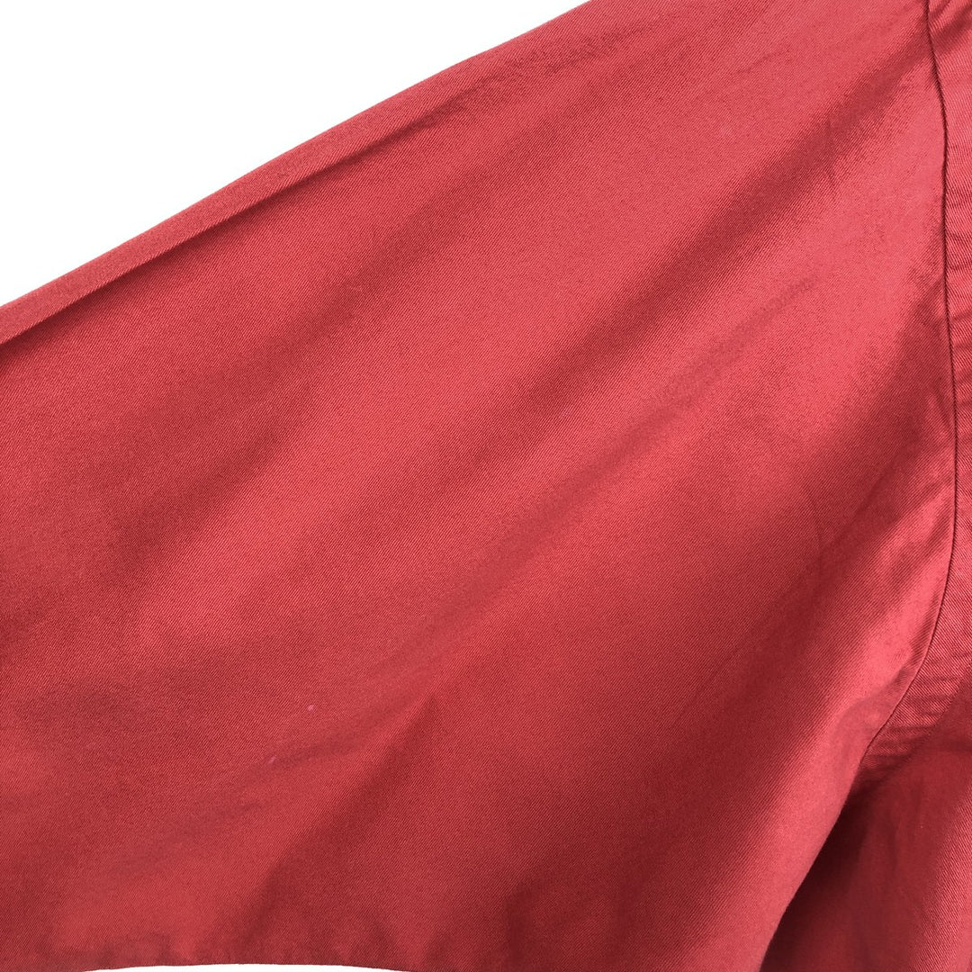 Ralph Lauren POLO by Ralph Lauren long sleeve cotton shirt, men's XL size cotton red type Vintage Second Hand