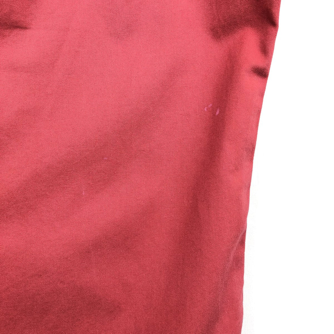 Ralph Lauren POLO by Ralph Lauren long sleeve cotton shirt, men's XL size cotton red type Vintage Second Hand