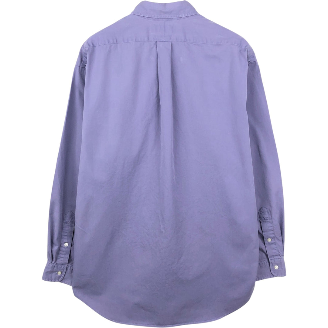 Ralph Lauren BLAKE Men's Size L (approx.) cotton Purple type blue-purple Vintage Second Hand