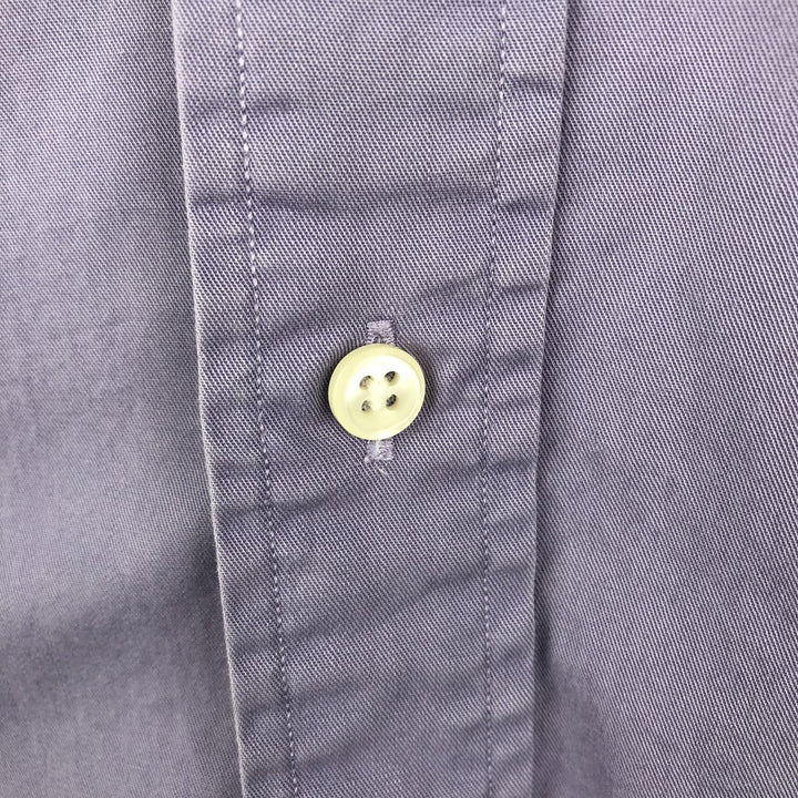 Ralph Lauren BLAKE Men's Size L (approx.) cotton Purple type blue-purple Vintage Second Hand