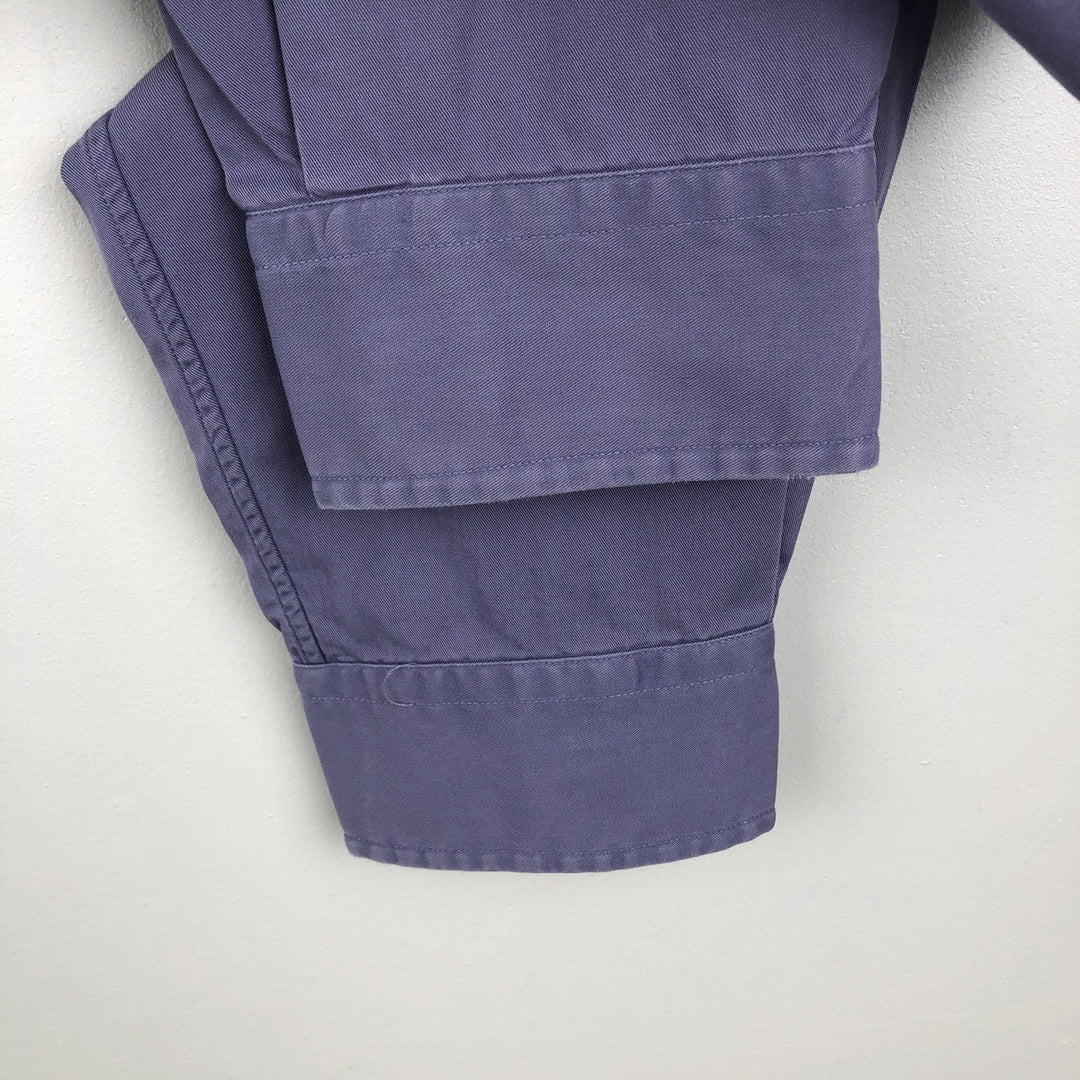 Ralph Lauren BLAKE Men's Size L (approx.) cotton Purple type blue-purple Vintage Second Hand