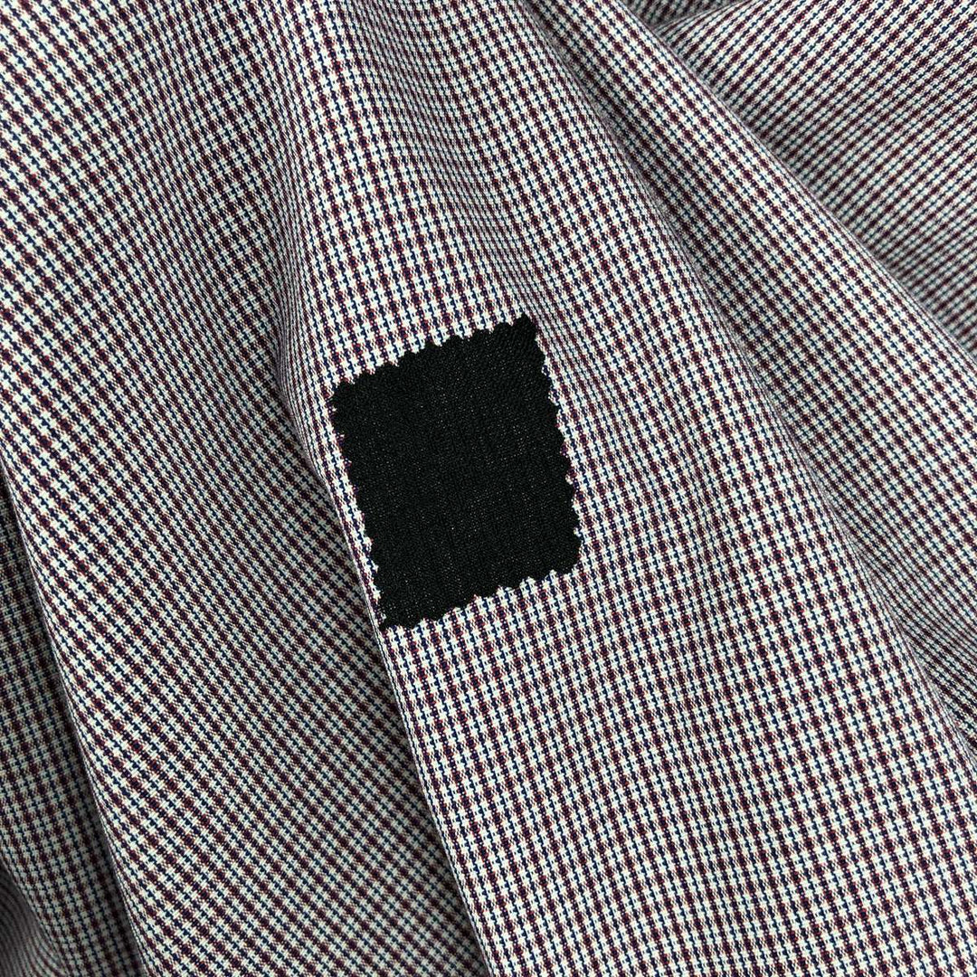 Brooks Brothers Est.1818 REGENT Long Sleeve Button-Down Check Shirt, Men's Size L Supima Cotton purple type Vintage Second Hand