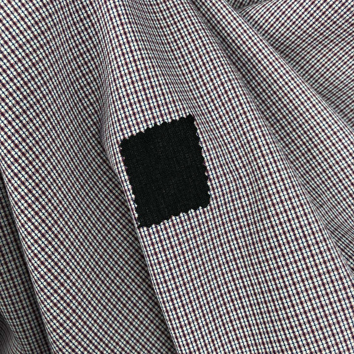 Brooks Brothers Est.1818 REGENT Long Sleeve Button-Down Check Shirt, Men's Size L Supima Cotton purple type Vintage Second Hand