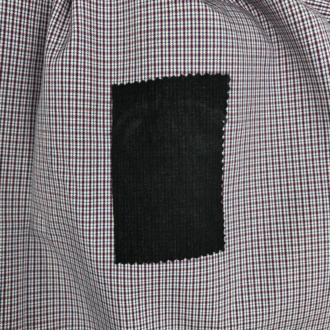 Brooks Brothers Est.1818 REGENT Long Sleeve Button-Down Check Shirt, Men's Size L Supima Cotton purple type Vintage Second Hand