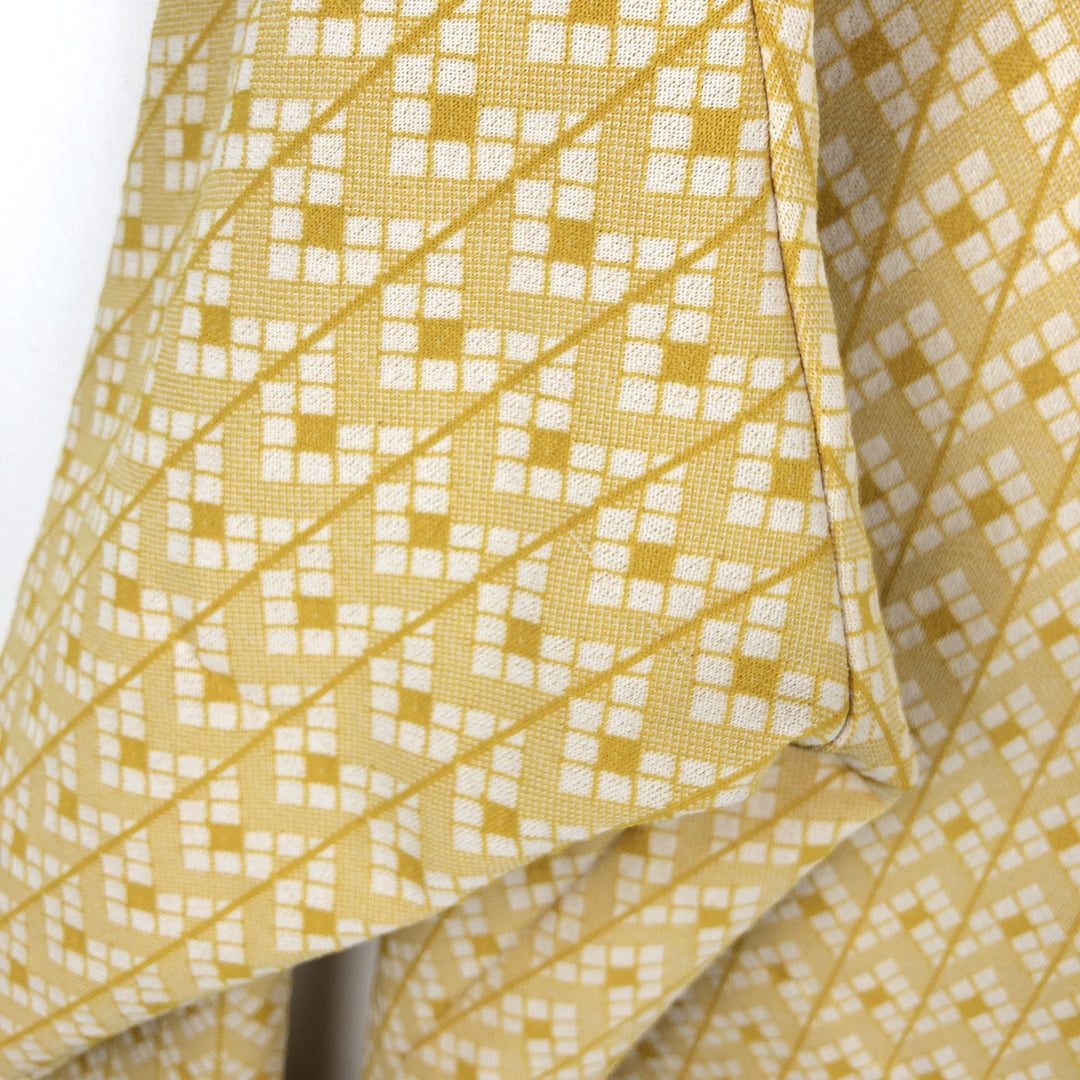 1970'S H BAR C All-over Stripe Pattern Long-Sleeve Western Shirt, Men's Size M (approx.), Vintage unclear yellow type Vintage Second Hand