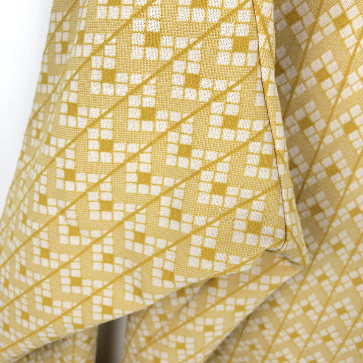 1970'S H BAR C All-over Stripe Pattern Long-Sleeve Western Shirt, Men's Size M (approx.), Vintage unclear yellow type Vintage Second Hand