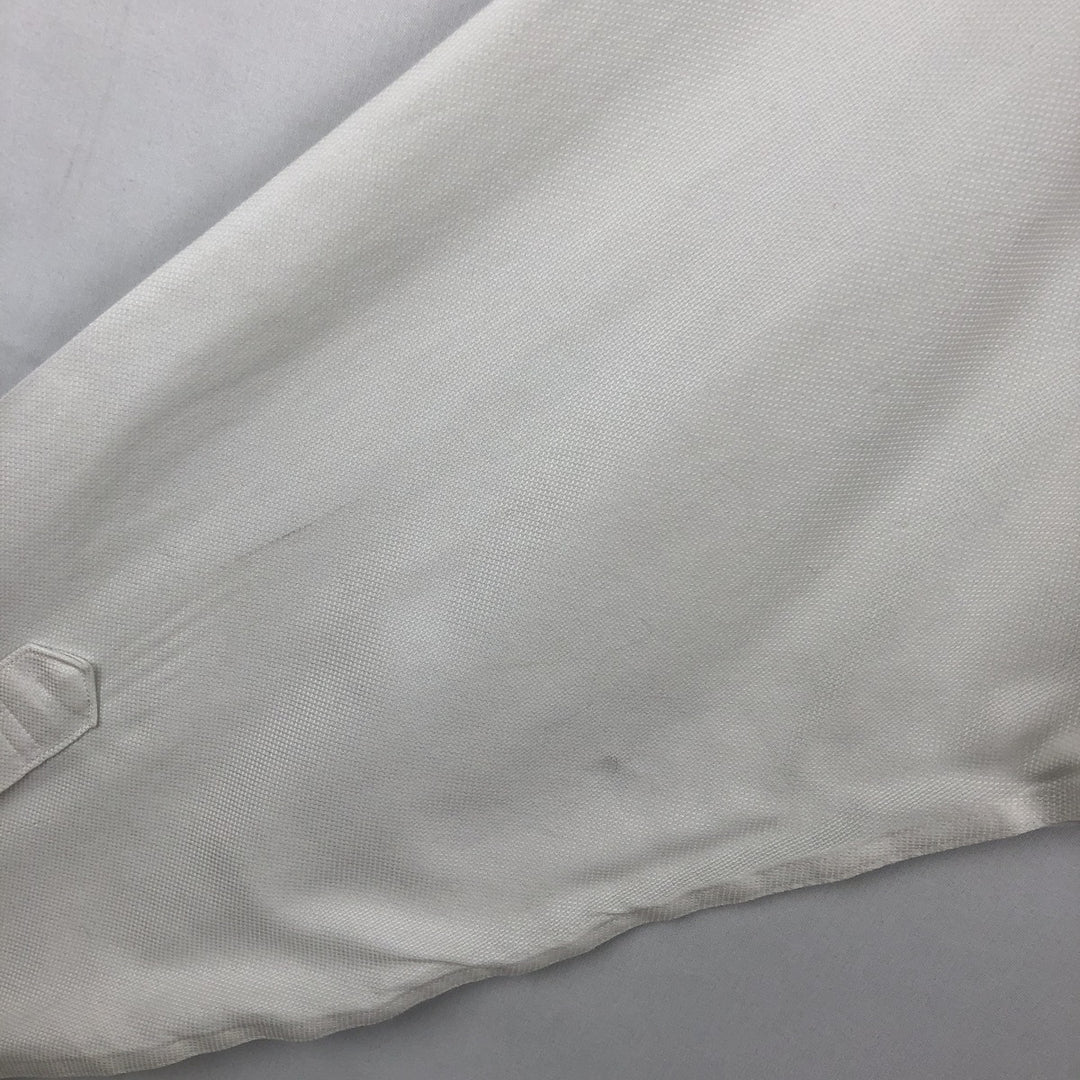 Brooks Brothers 1818 REGENT Wide Collar Long Sleeve Cotton Shirt Men's Size L cotton white type Vintage Second Hand