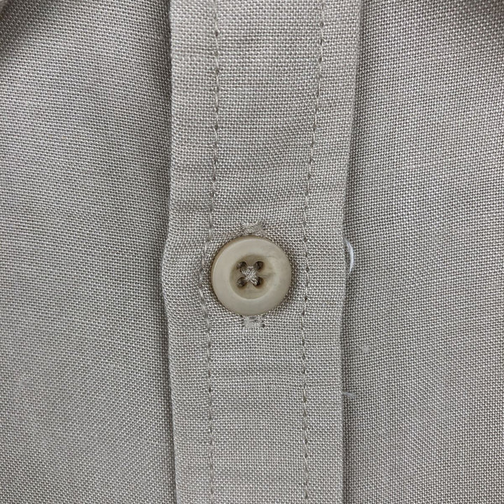 CUBAVERA Long-Sleeve Mexican Shirt, Cuban Shirt, Men's Size XL (Equivalent), Boxy Shirt Lamy Beige type Vintage Second Hand