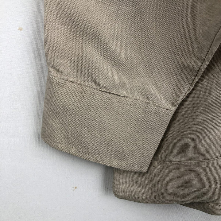 CUBAVERA Long-Sleeve Mexican Shirt, Cuban Shirt, Men's Size XL (Equivalent), Boxy Shirt Lamy Beige type Vintage Second Hand