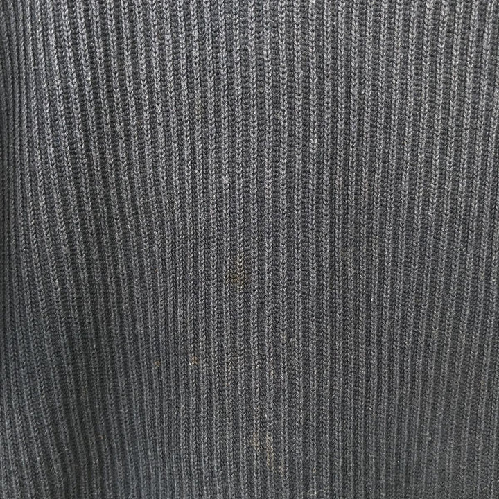 1990'S Tommy Hilfiger Rib-Knit Cotton Sweater, Men's Size M (approx.), Vintage cotton navy blue type Vintage Second Hand