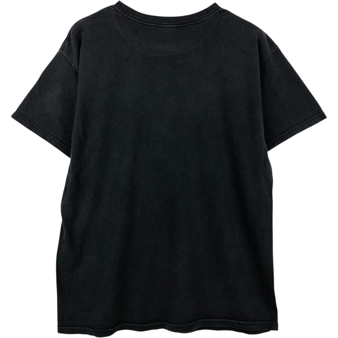 2000'S ALSTYLE Message Print T-Shirt, Men's Size M unclear black type Vintage Second Hand