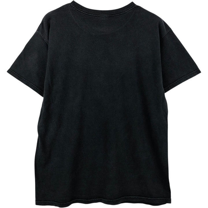 2000'S ALSTYLE Message Print T-Shirt, Men's Size M unclear black type Vintage Second Hand
