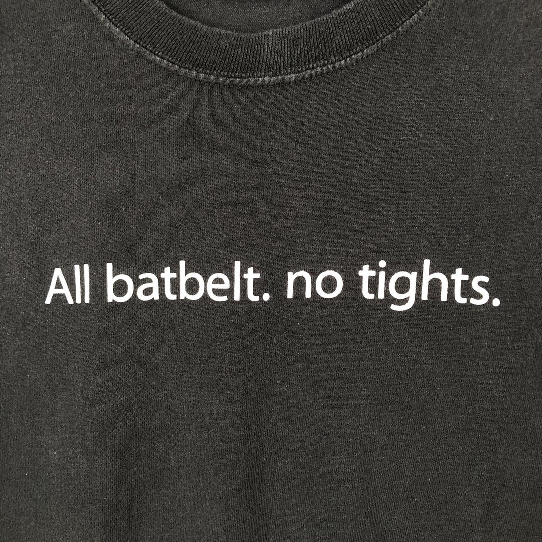 90s-00'S Hanes Heavyweight Splunk Advertising T-shirt, Men's Size L (approx.) cotton black type Vintage Second Hand
