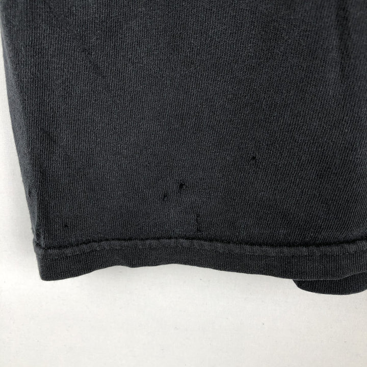 2000'S Fruit of the Loom message print T-shirt, men's size L (approx.) cotton black type Vintage Second Hand