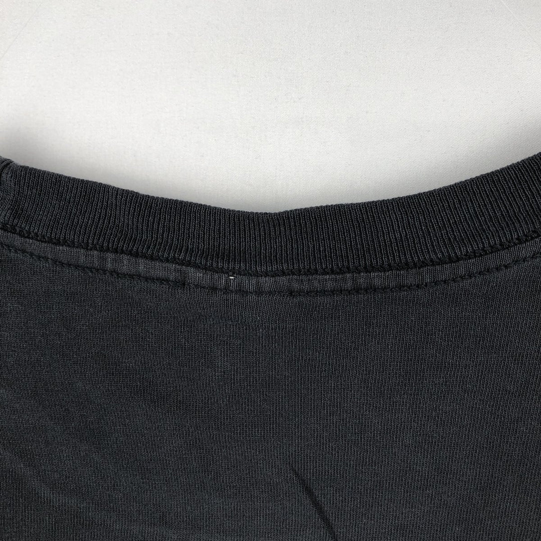 2000'S Fruit of the Loom message print T-shirt, men's size L (approx.) cotton black type Vintage Second Hand