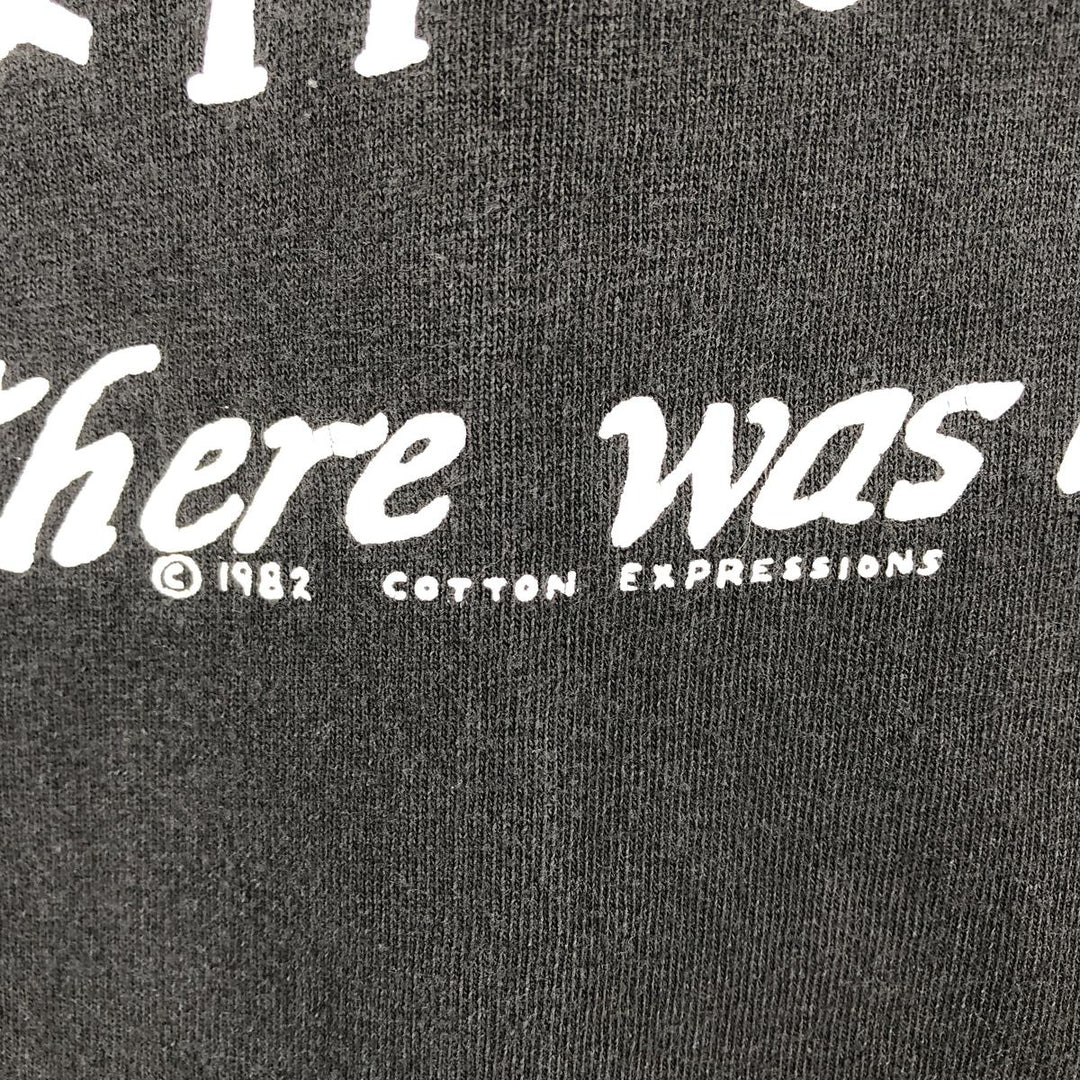 90s-00'S Cotton Expressions Printed T-Shirt, Men's Size L cotton black type Vintage Second Hand