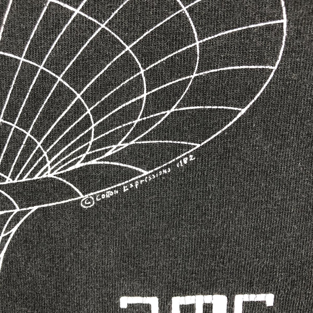 90s-00'S Cotton Expressions Printed T-Shirt, Men's Size L cotton black type Vintage Second Hand