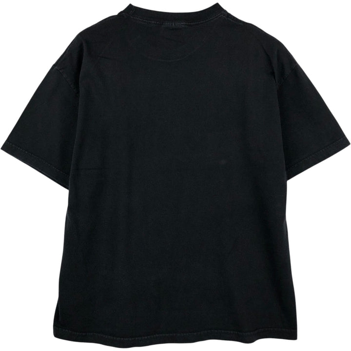 90s-00'S Murina Message Print T-Shirt, Made in USA, Men's XL equivalent. cotton black type Vintage Second Hand