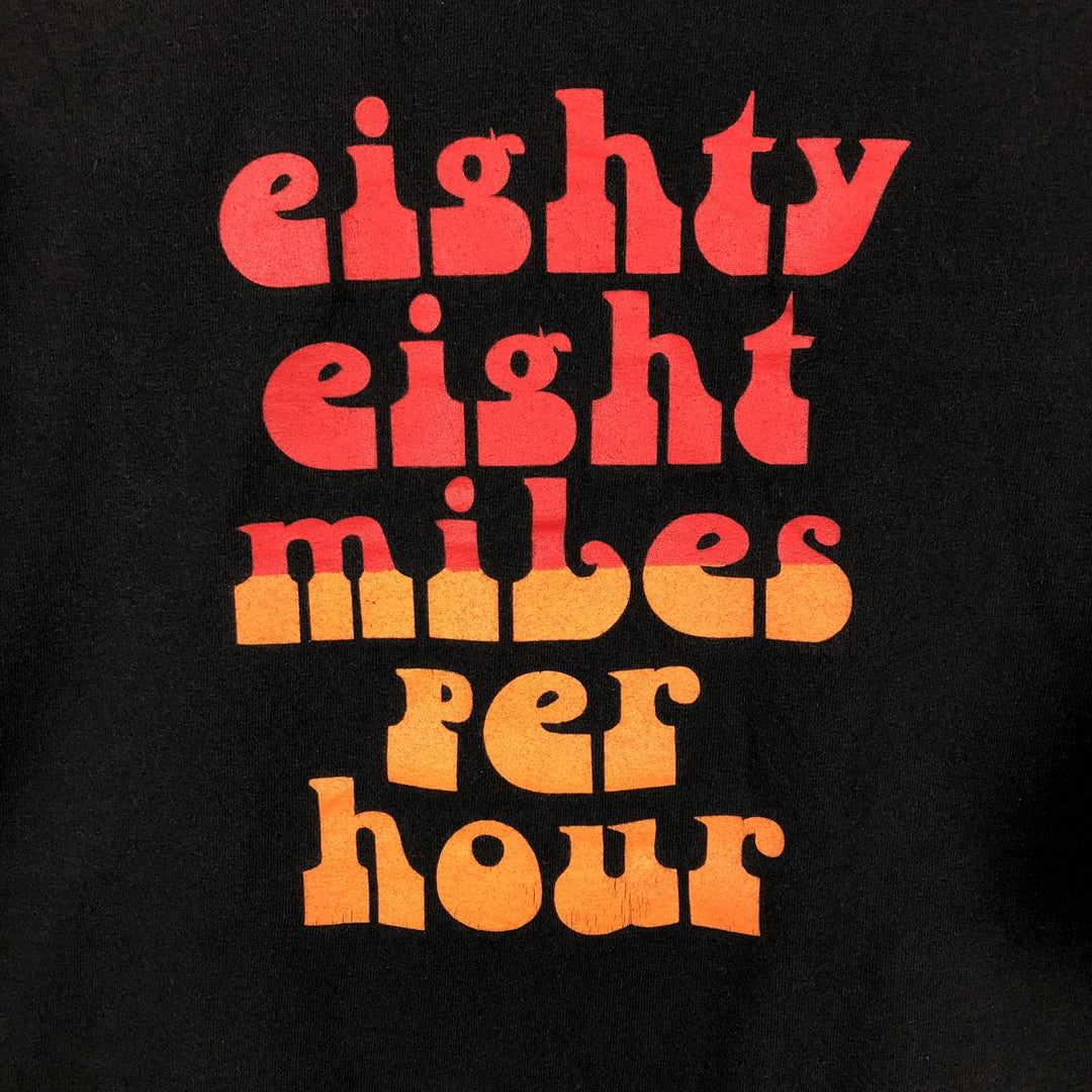90s-00'S Murina Message Print T-Shirt, Made in USA, Men's XL equivalent. cotton black type Vintage Second Hand