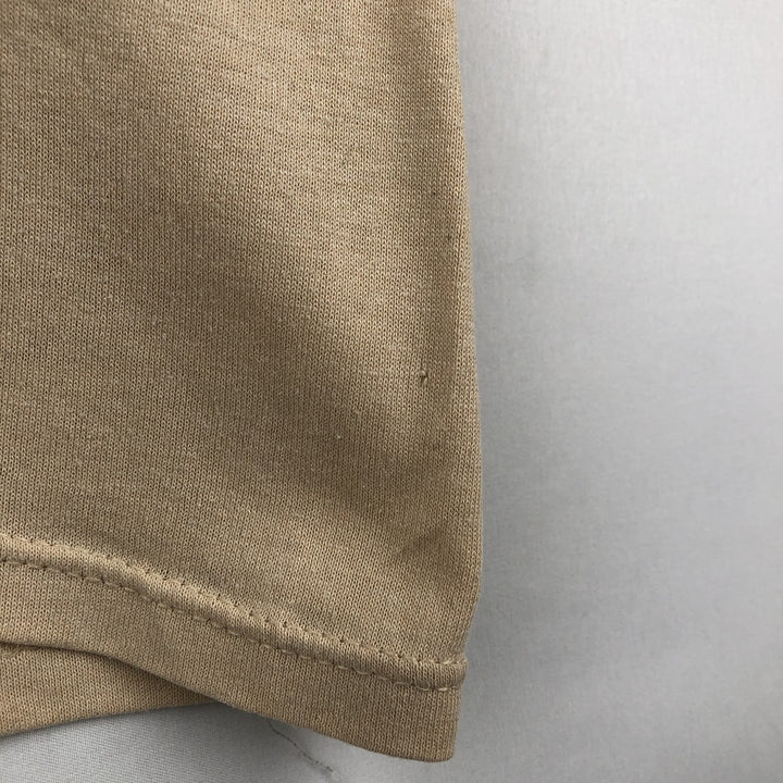 Vintage 80s-90'S Jerzees Message Print T-Shirt, Made in USA, Men's Size L cotton Beige type Vintage Second Hand