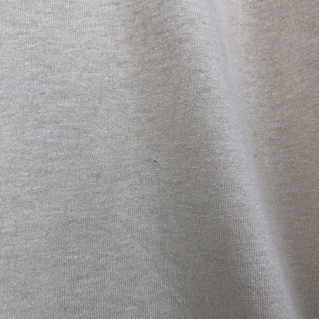 Vintage 80s-90'S Jerzees Message Print T-Shirt, Made in USA, Men's Size L cotton Beige type Vintage Second Hand