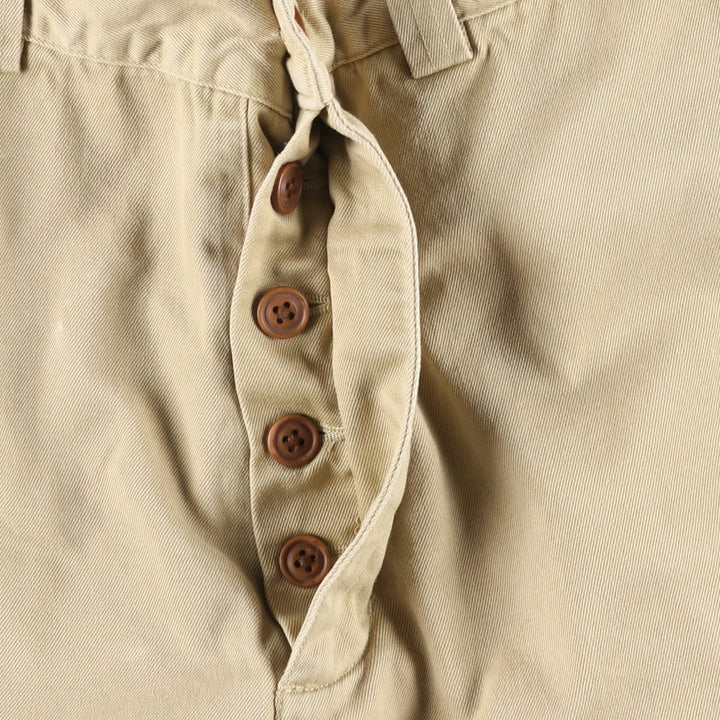90'S Banana Republic Chino Shorts, Men's Size W34 (approx.), Vintage cotton Beige type Vintage Second Hand