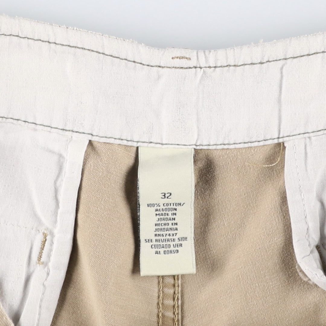 2000'S Ralph Lauren POLO JEANS COMPANY Chino Shorts, Men's Size W34 (approx.) cotton Beige type Vintage Second Hand