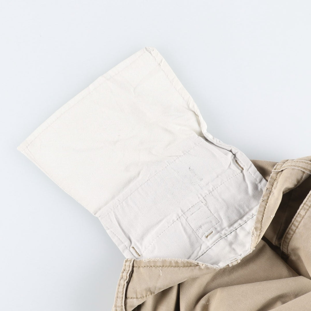2000'S Ralph Lauren POLO JEANS COMPANY Chino Shorts, Men's Size W34 (approx.) cotton Beige type Vintage Second Hand