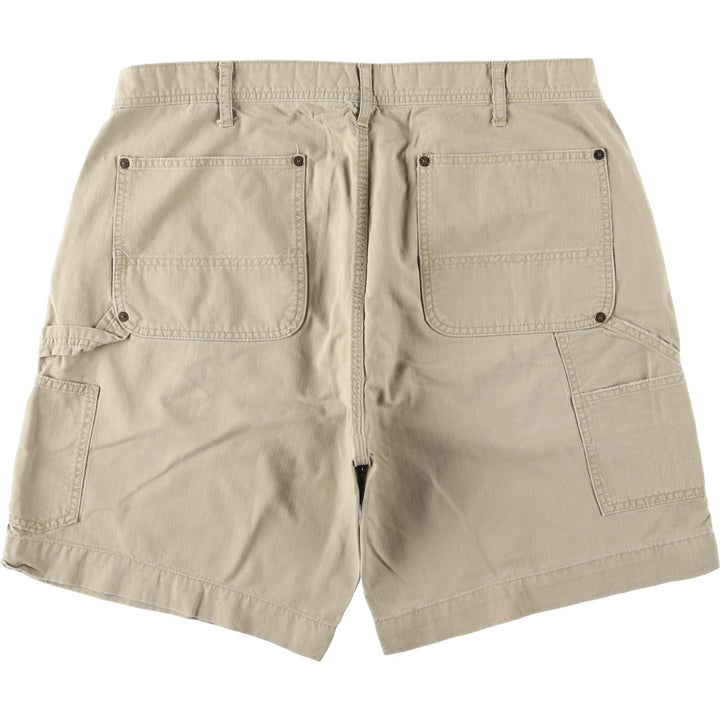 Ralph Lauren POLO by Ralph Lauren Herringbone Chino Painter Shorts (Men's W38 equivalent) cotton Beige type Vintage Second Hand