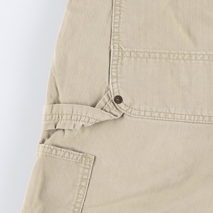 Ralph Lauren POLO by Ralph Lauren Herringbone Chino Painter Shorts (Men's W38 equivalent) cotton Beige type Vintage Second Hand