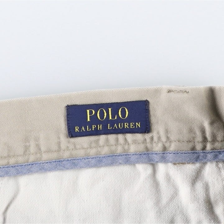 Ralph Lauren POLO RALPH LAUREN CLASSIC FIT 9'' Chino Shorts (Men's size W32 equivalent) cotton Beige type Vintage Second Hand