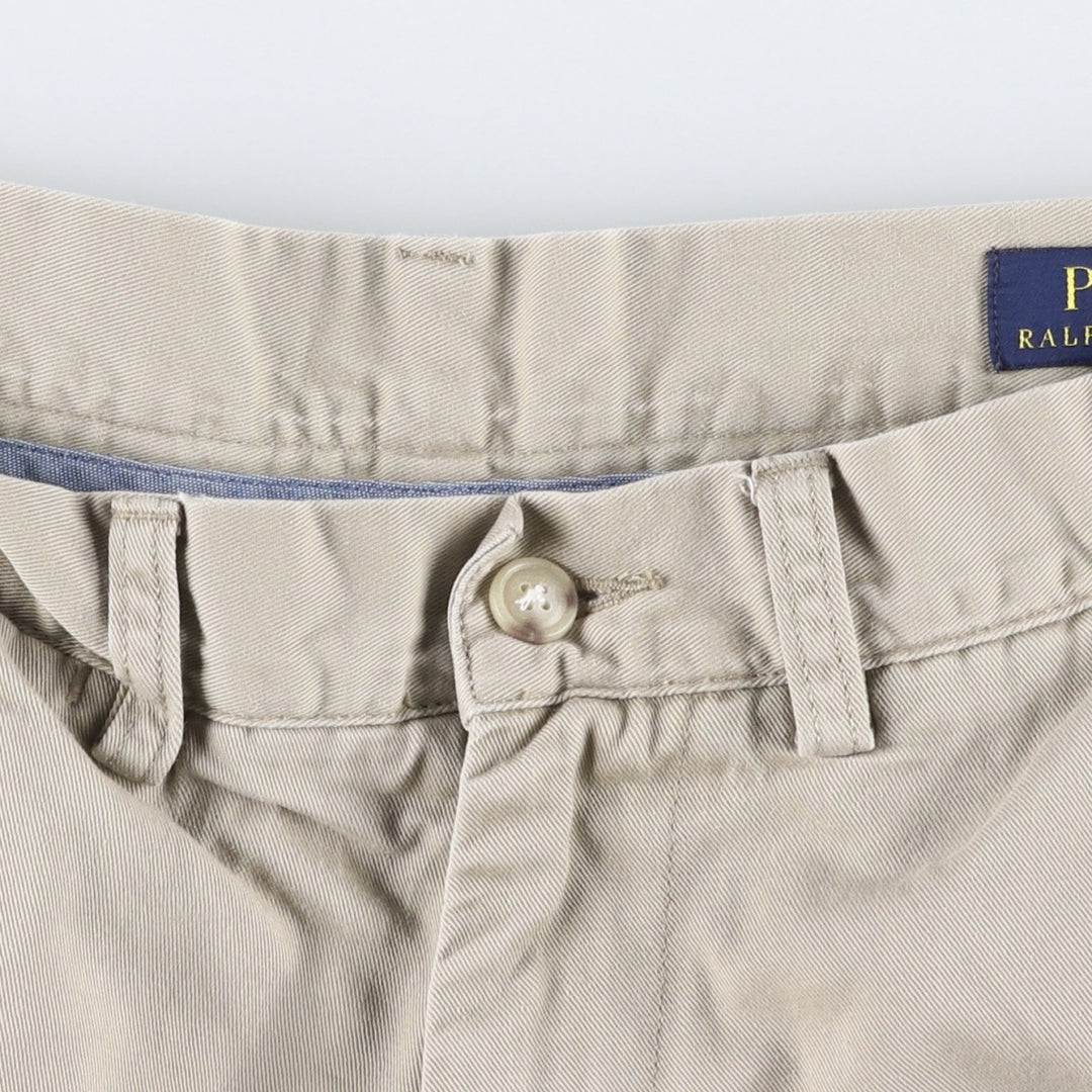 Ralph Lauren POLO RALPH LAUREN CLASSIC FIT 9'' Chino Shorts (Men's size W32 equivalent) cotton Beige type Vintage Second Hand