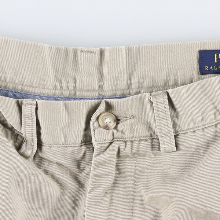 Ralph Lauren POLO RALPH LAUREN CLASSIC FIT 9'' Chino Shorts (Men's size W32 equivalent) cotton Beige type Vintage Second Hand