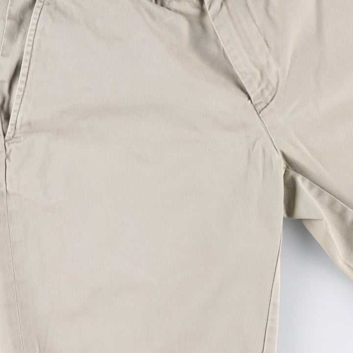 Ralph Lauren POLO RALPH LAUREN CLASSIC FIT 9'' Chino Shorts (Men's size W32 equivalent) cotton Beige type Vintage Second Hand