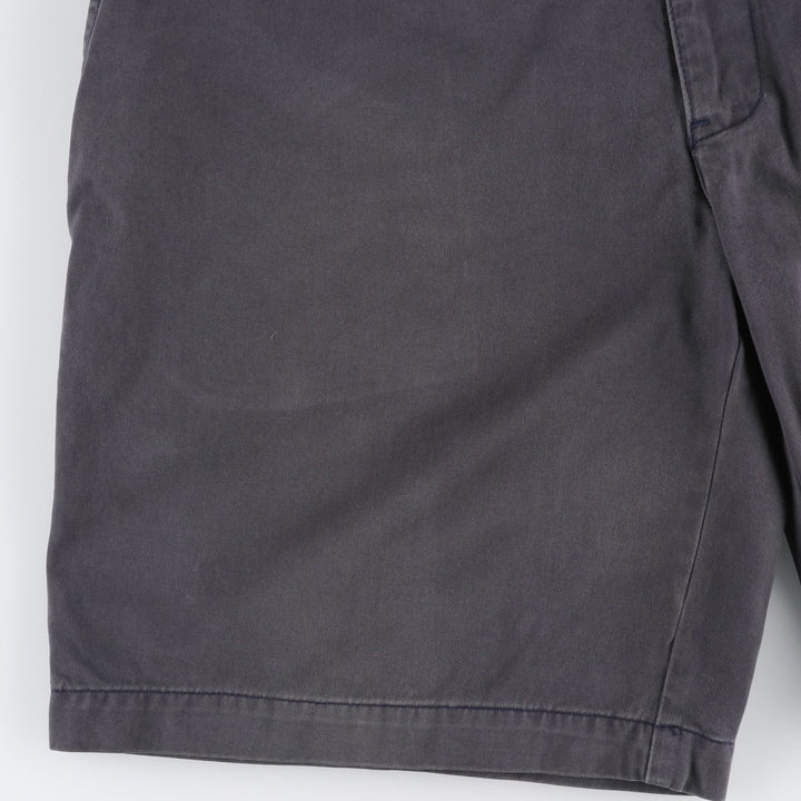 Ralph Lauren POLO RALPH LAUREN Chino Shorts, Men's Size W37 (approx.) cotton navy blue type Vintage Second Hand