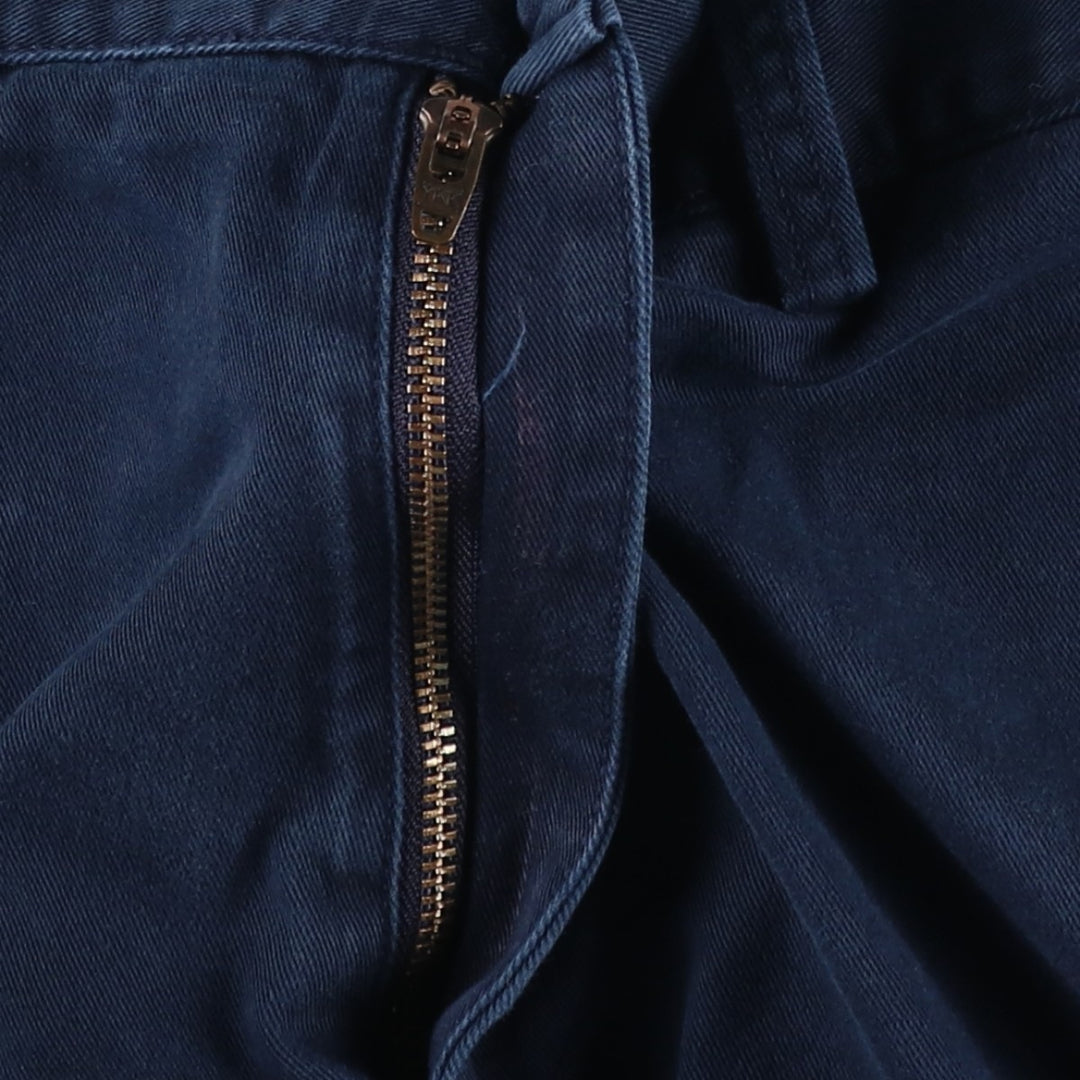Ralph Lauren POLO RALPH LAUREN Classic Fit 9" Chino Shorts, Men's Size 36 cotton navy blue type Vintage Second Hand