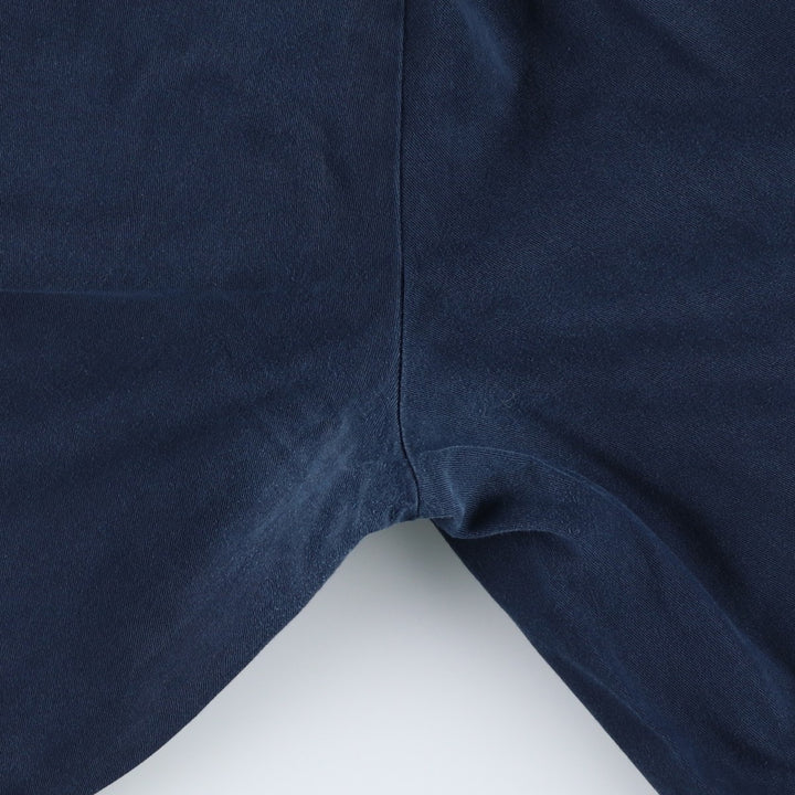 Ralph Lauren POLO RALPH LAUREN Classic Fit 9" Chino Shorts, Men's Size 36 cotton navy blue type Vintage Second Hand