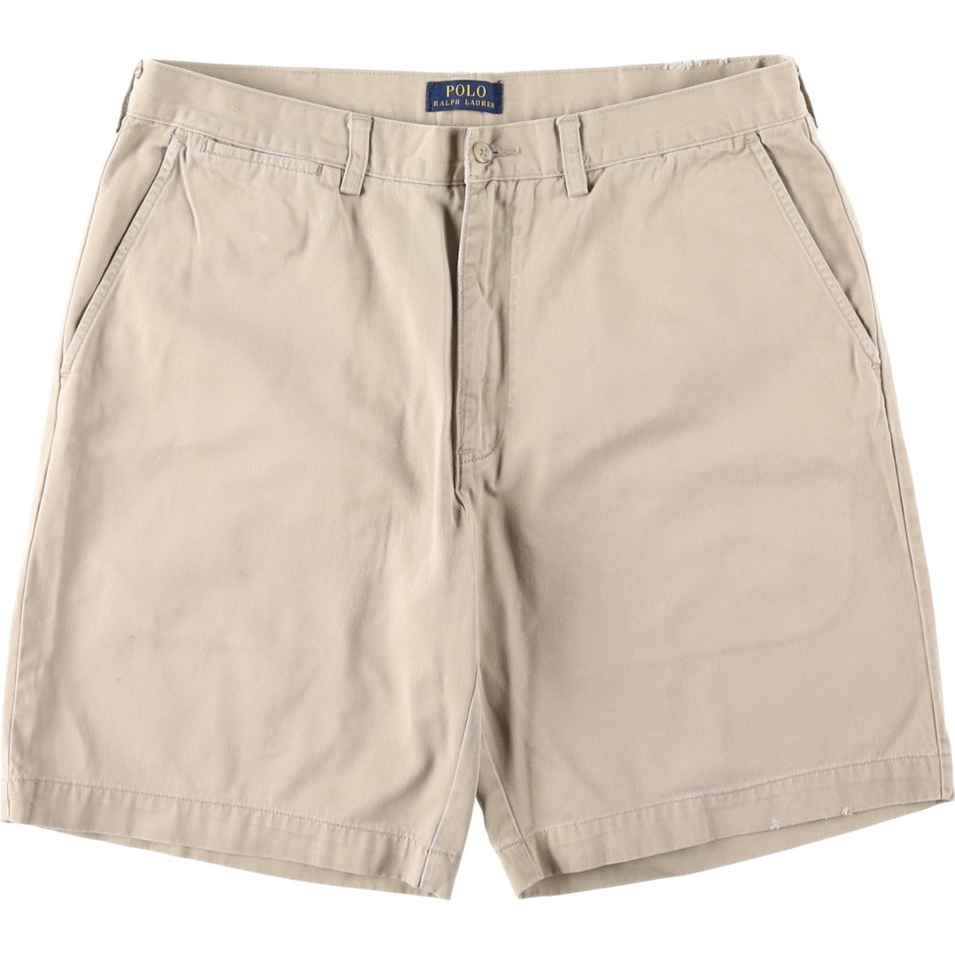 Ralph Lauren POLO RALPH LAUREN Chino Shorts, Men's Size W37 (approx.) cotton Beige type Vintage Second Hand