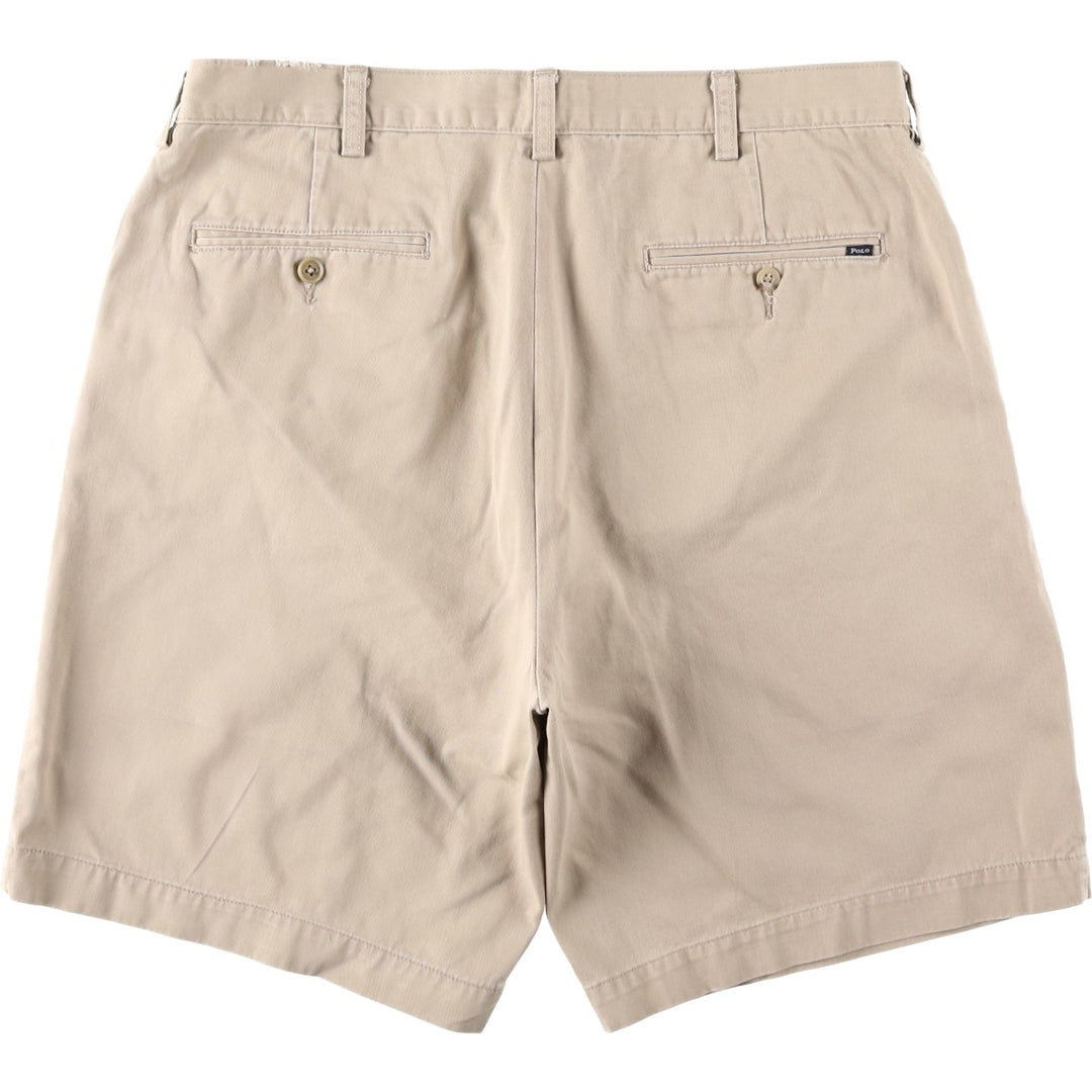 Ralph Lauren POLO RALPH LAUREN Chino Shorts, Men's Size W37 (approx.) cotton Beige type Vintage Second Hand