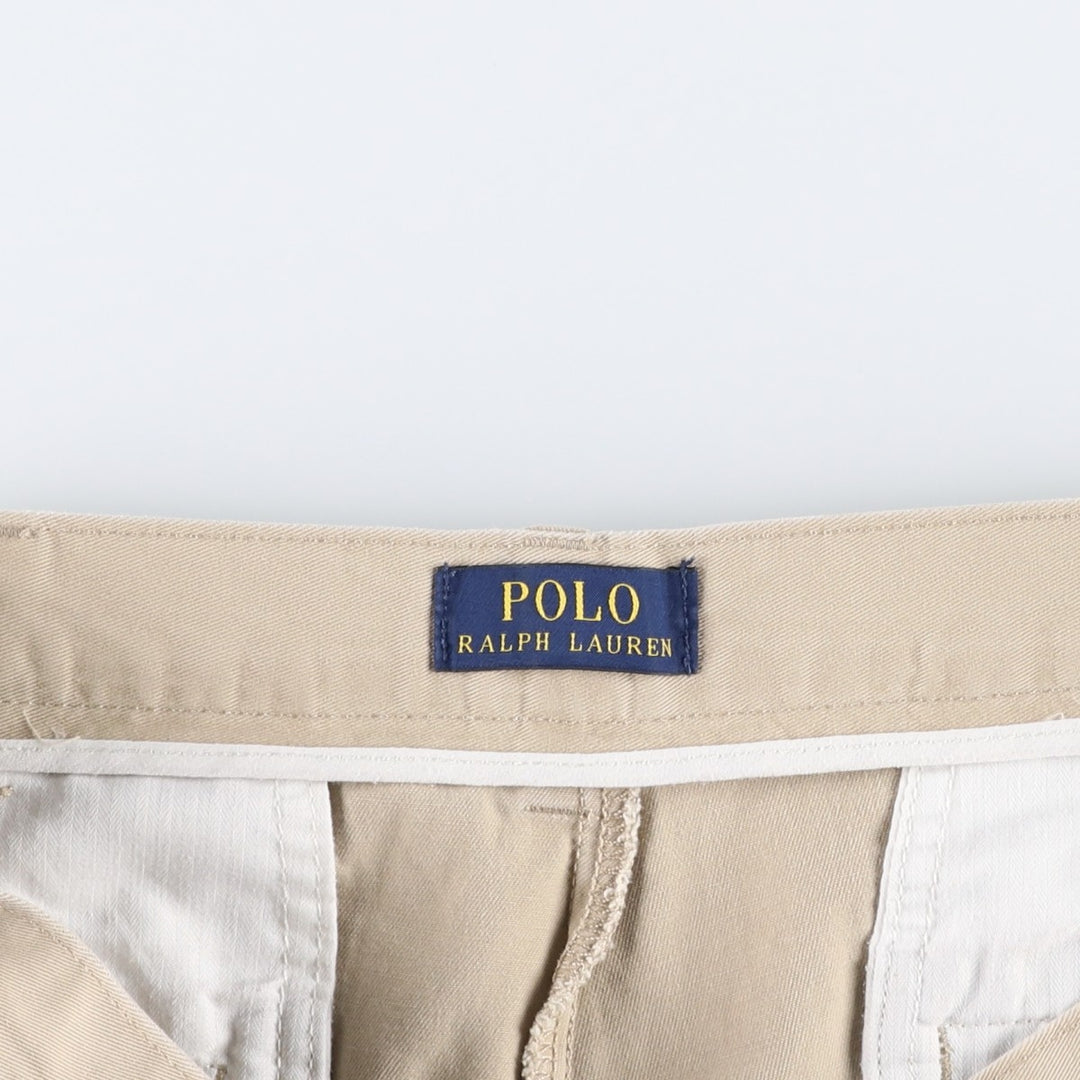 Ralph Lauren POLO RALPH LAUREN Chino Shorts, Men's Size W37 (approx.) cotton Beige type Vintage Second Hand