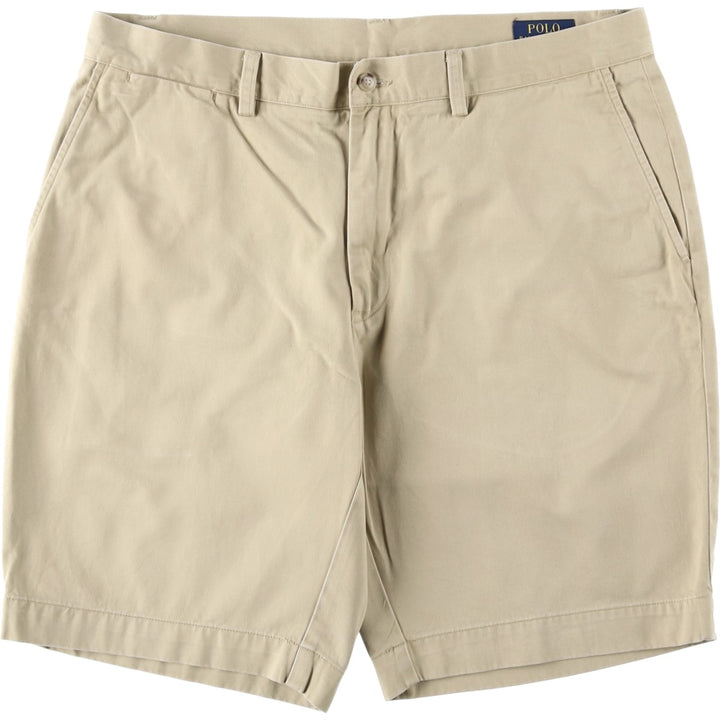 Ralph Lauren POLO RALPH LAUREN CLASSIC FIT 9'' Chino Shorts (Men's size W36 equivalent) cotton Beige type Vintage Second Hand